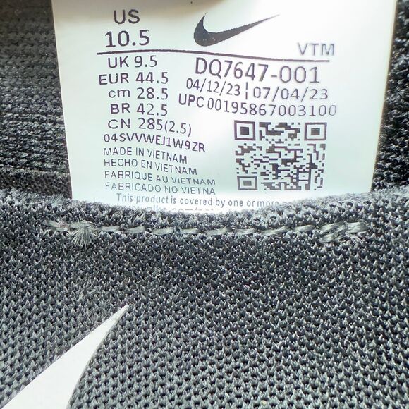 Nike React Phantom Run Flyknit 2 Black Team Orange Men's 10.5 - Picture 10 of 10